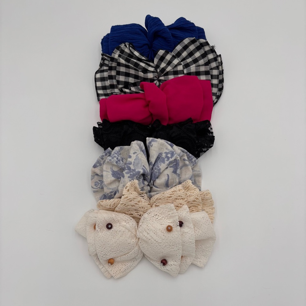 Vintage Handmade Hair Bows